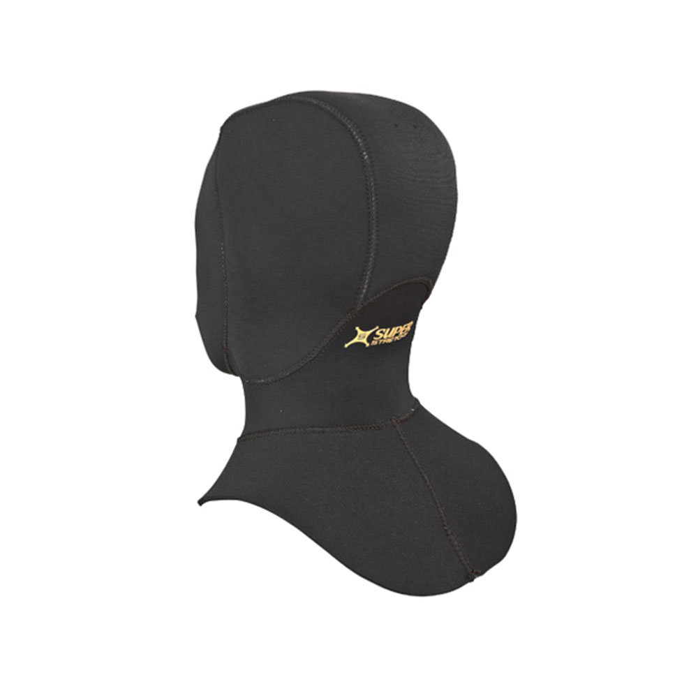 Aropec HD-18-3MMN-ES-D 3mm Nylon/Super-Stretch Neoprene Dive Hood (X-Large)