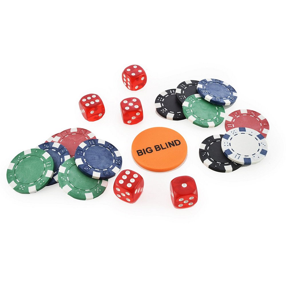 Solex 90030 Poker Chips Set with Poker Cards 300’s -  Aluminum Case Set