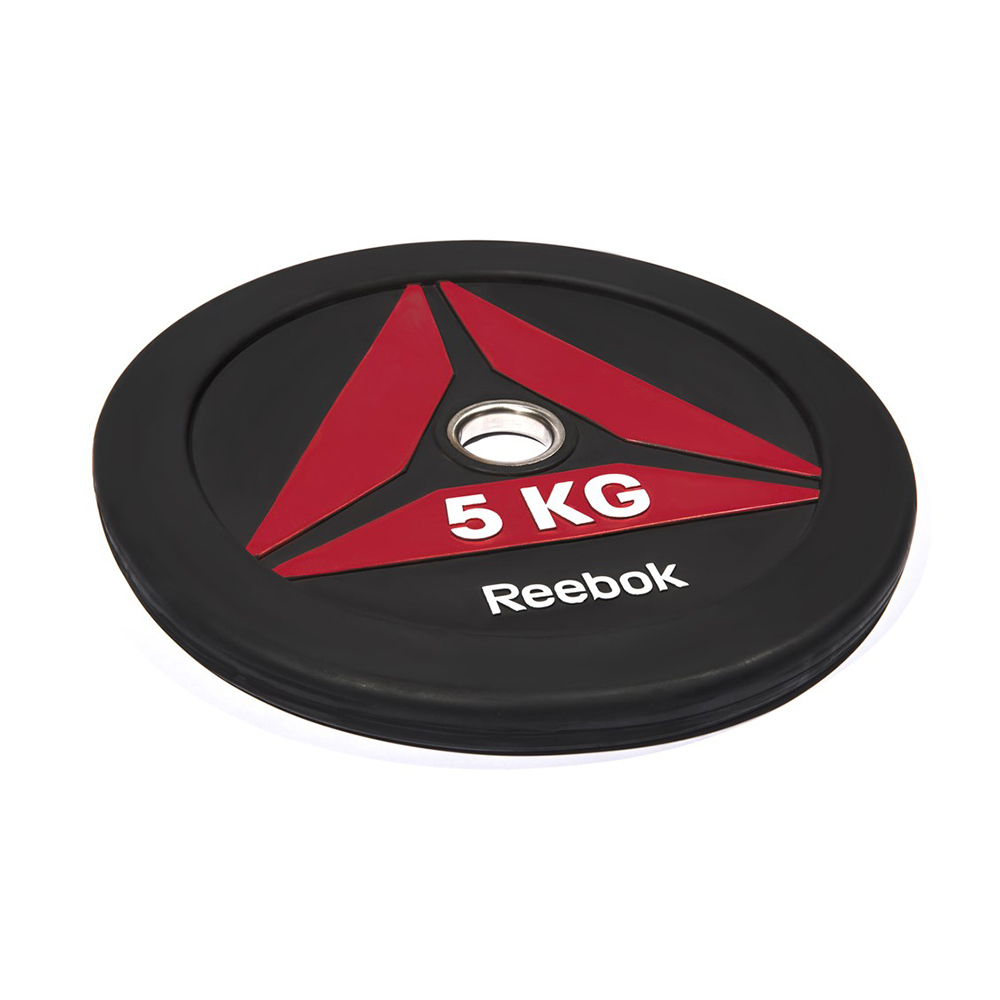 Reebok RSWT-13050 5kg Bumper Plate / Disc (Black)