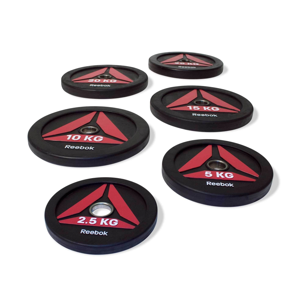 Reebok RSWT-13050 5kg Bumper Plate / Disc (Black)