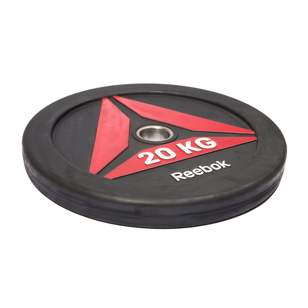 Reebok RSWT-13200 20kg Bumper Plate / Disc (Black)