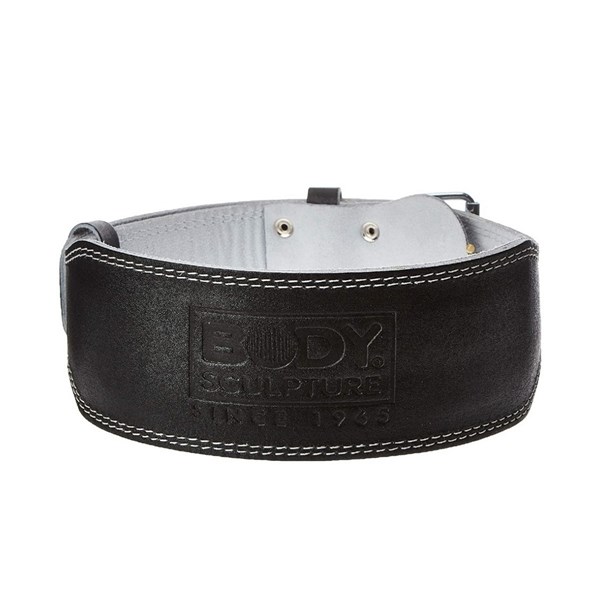 Body Sculture BW-503 Weight Lifting Belt Leather - Black (Large)
