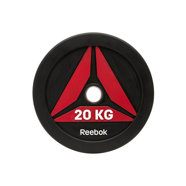 Reebok RSWT-13200 20kg Bumper Plate / Disc (Black)